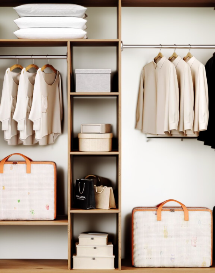 접이식 이사 가방 사용 예시