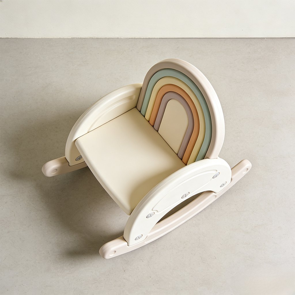 Silla mecedora multifuncional para niños