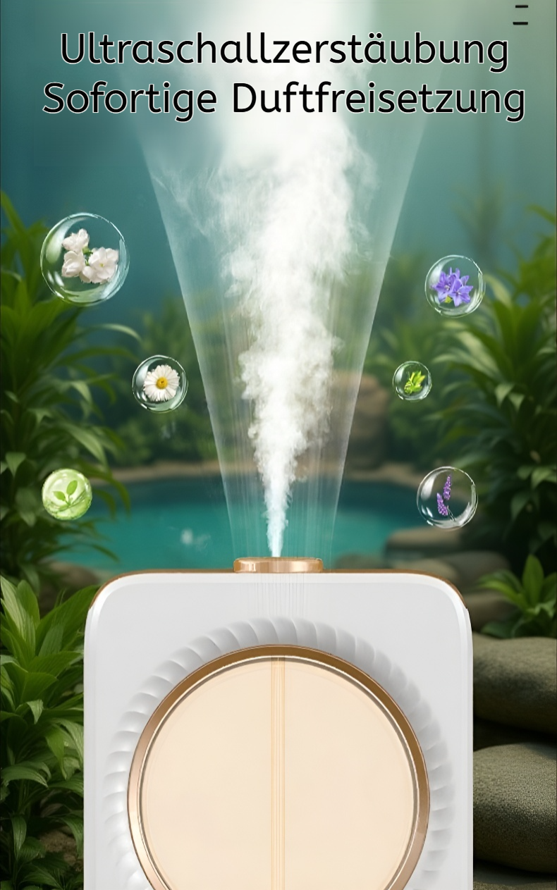 Eleganter Duftspender sorgt für frischen Raumduft