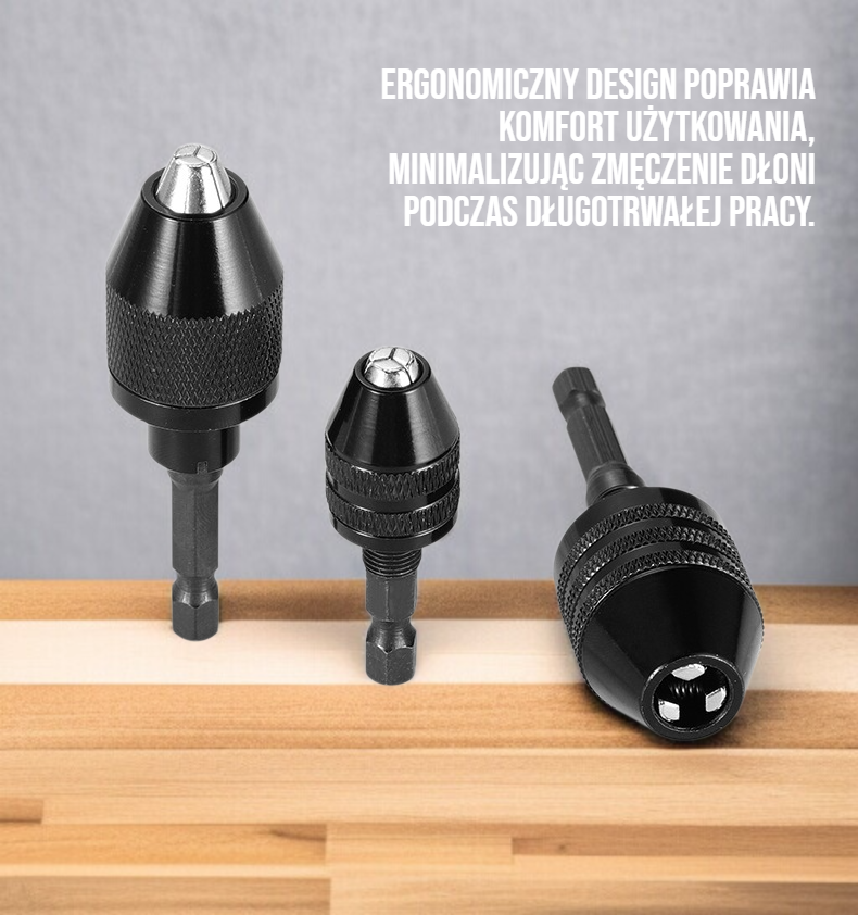 Sześciokątny adapter montowany do wiertarki