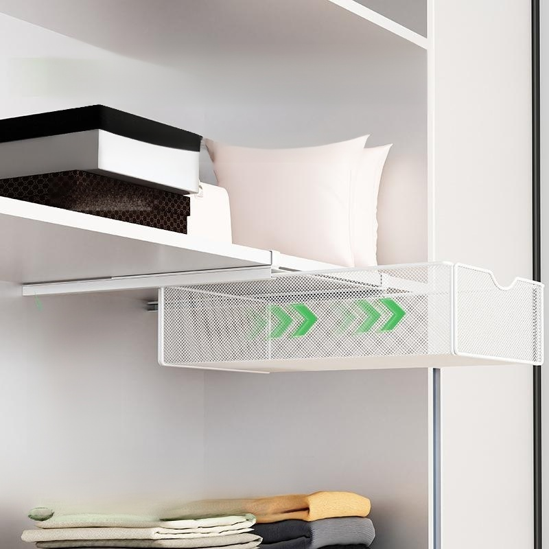 Hanging basket drawer storage