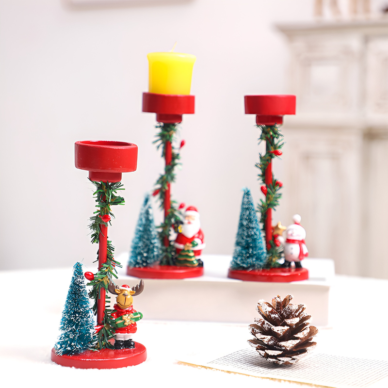 Candlestick ornaments