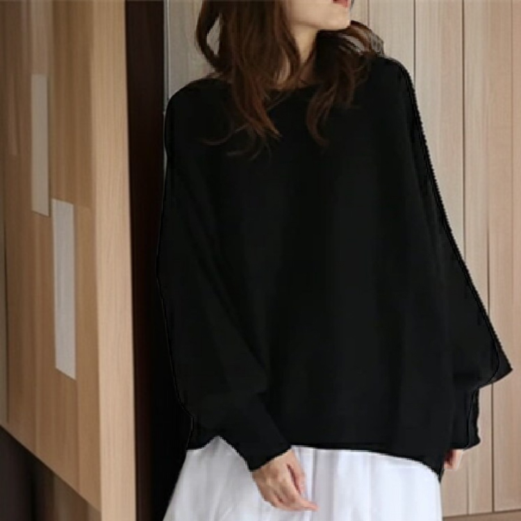 小さいトレーナー女性トップス緩いジャケット Slouchy スタイル レディース トレーナー