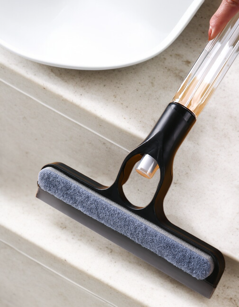 雙面刮水拖把省力設計