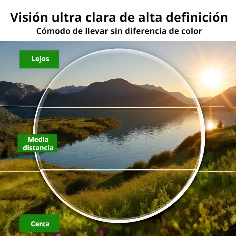 Gafas de lectura modernas de alta definición con protección contra luz azul