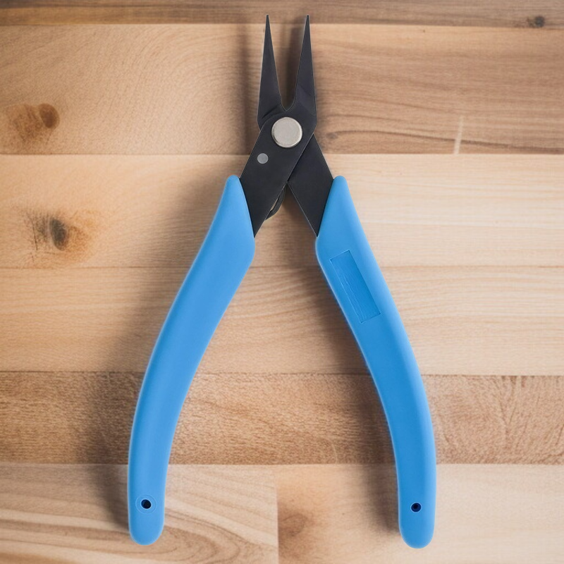 歯なし 細目ペンチ ワイヤーラップ延長プライヤー 精密素材ハンドビーズツール インチファインピンチジュエリープライヤー