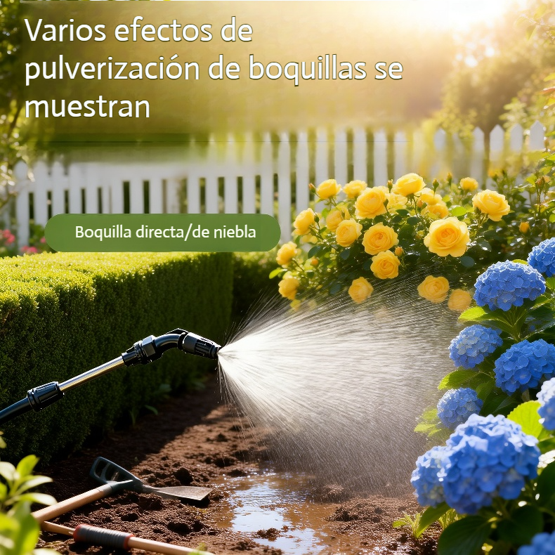 Pulverizador eléctrico portátil para jardinería doméstica