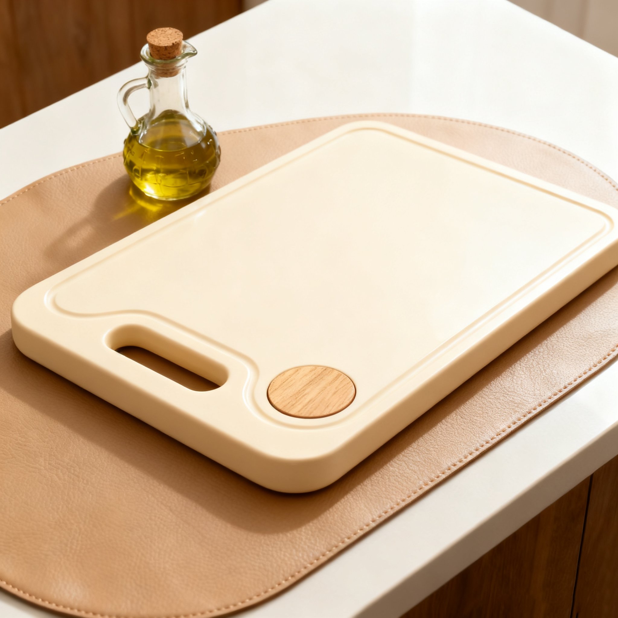 위생적인 친환경 조리도마 사용 모습