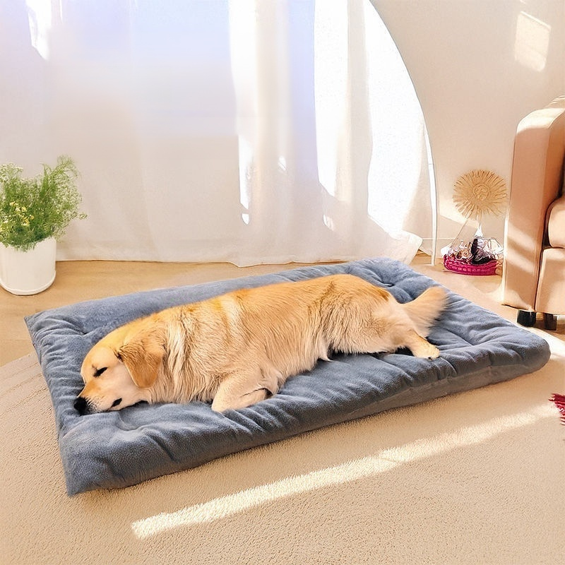 Large dog durable and stain-resistant double-sided pet sleeping mat