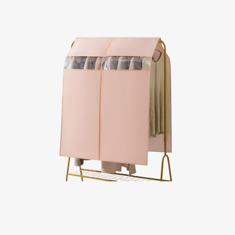 3D Garment Dust Cover Hanging Bag Thickened Universal Wardrobe Clothes Protector