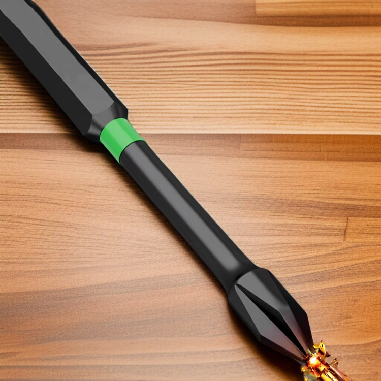 그린 강자성 세트 임팩트 비트 바람 비트 고경도 드라이버 내마모성 십자 및 일자 비트