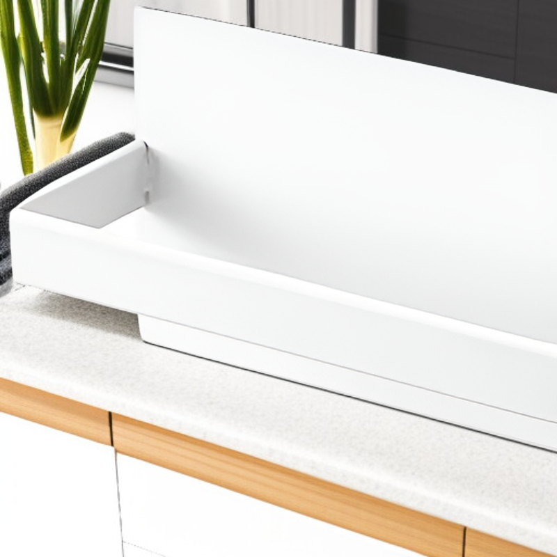 ตะกร้าเก็บรองเท้าและของใช้ในห้องน้ำ ติดผนังโดยไม่ต้องเจาะ เหมาะสำหรับบ้านและที่พัก