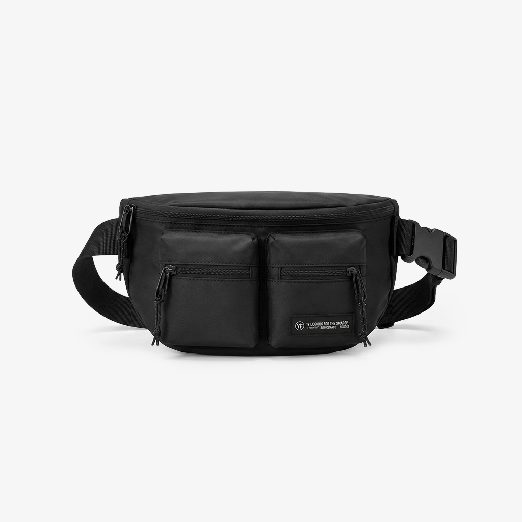 夏用メンズ日本風ボディバッグ 軽量斜めがけバッグ