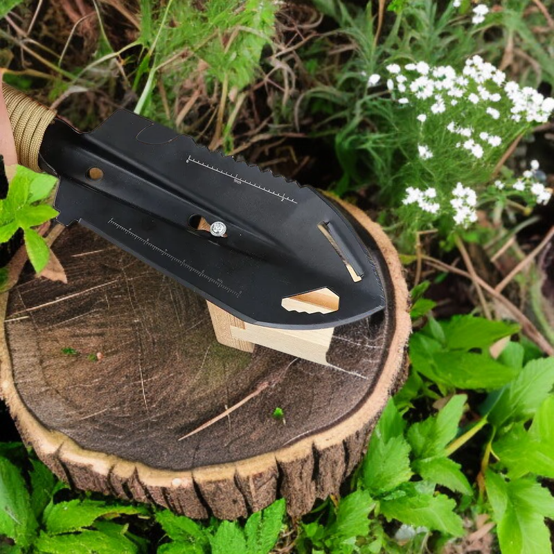 アウトドア携帯用ステンレス小型シャベル 多用途エンジニアツール