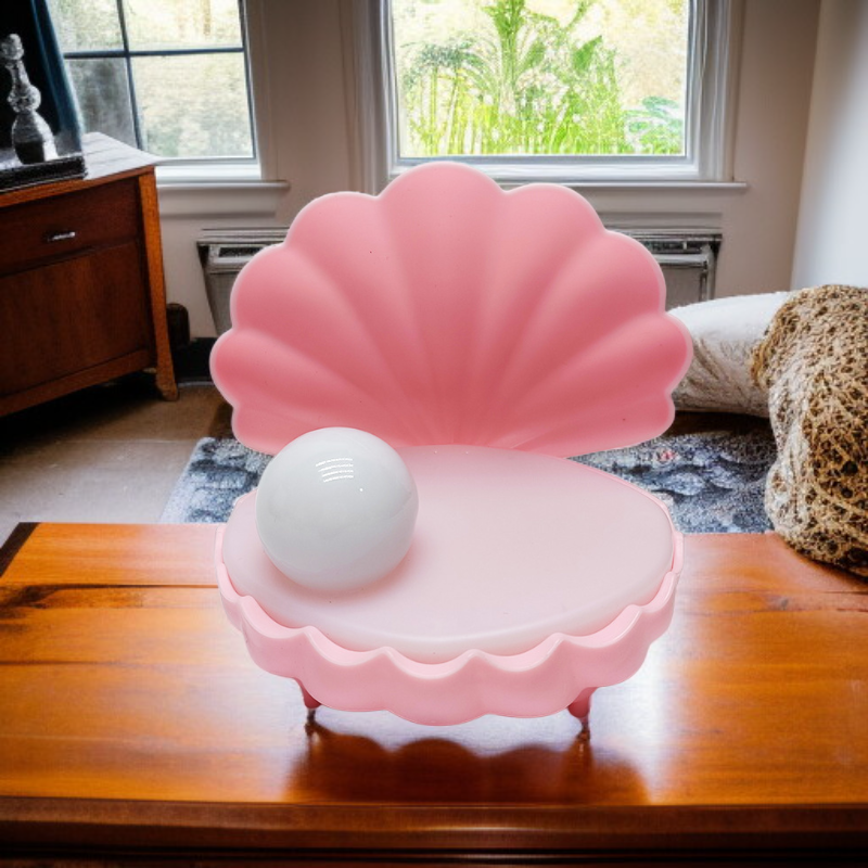 환상적인 조개껍질 무드등