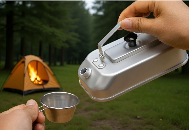 Lekka butelka na wodę do plecaka