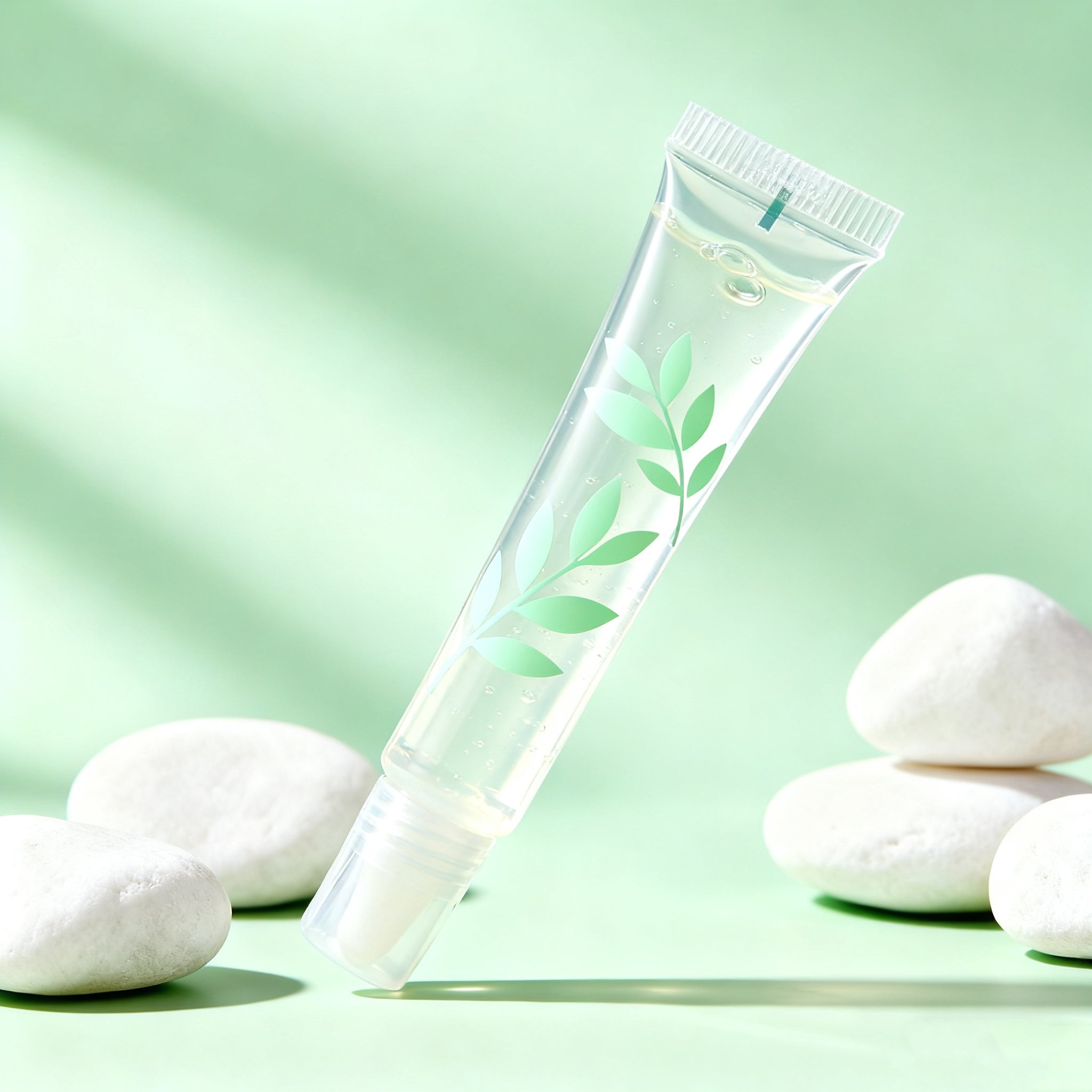 เนื้อเจลบำรุงปากช่วยให้ริมฝีปากชุ่มชื้น