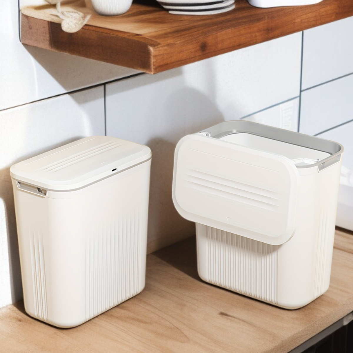 キッチン・トイレ用吊り下げゴミ箱、家庭用収納バケツ