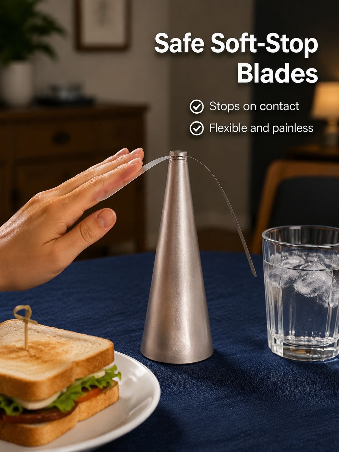 Silent Electric Fly Fan Blade Insect Repeller