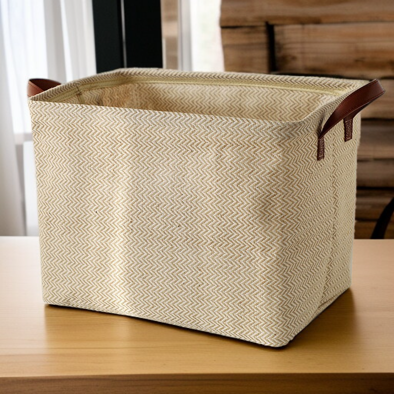 Multifunkční textilní úložný box na drobnosti