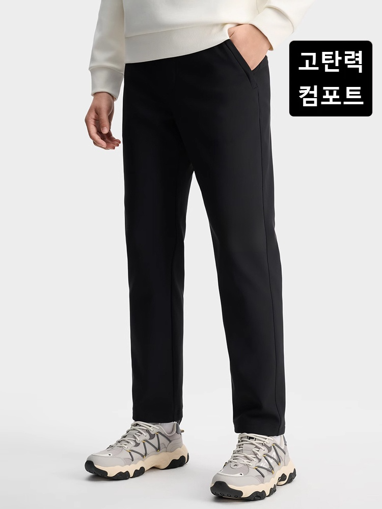 남성 겨울 바지와 어울리는 스타일링 예시