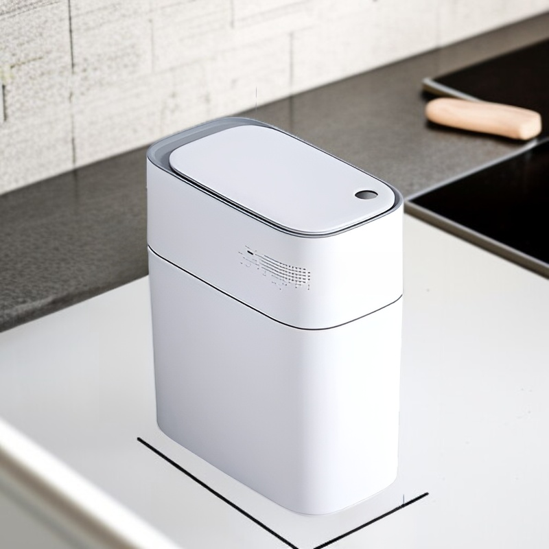 음식물분쇄기 스마트 전자 쓰레기통 주방 욕실용