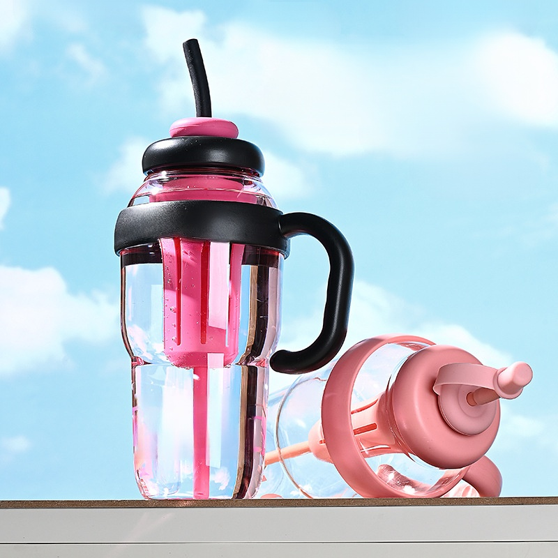  Summer Large-Capacity Outdoor Plastic Ice Water Cup