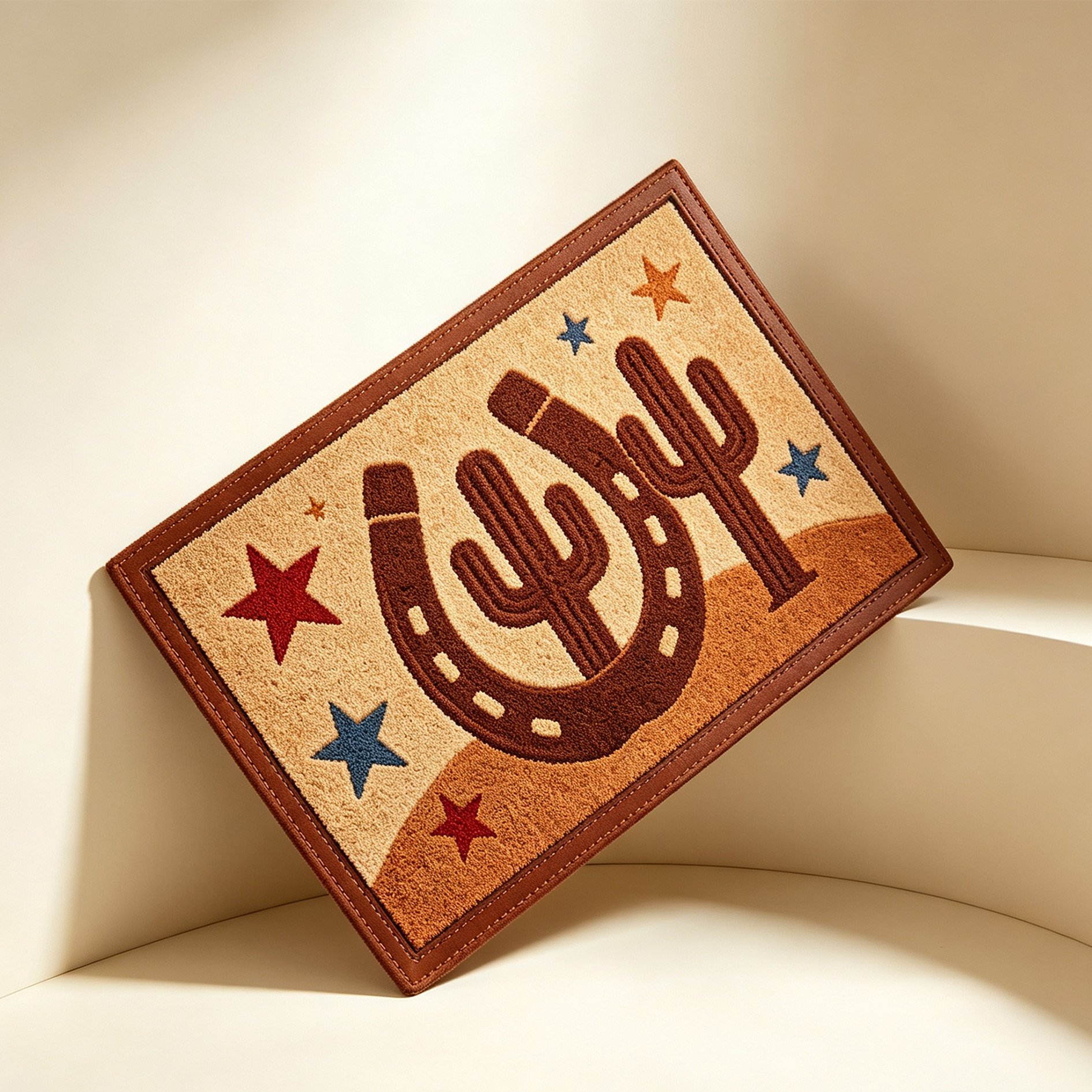 Non-slip entrance mat for farmhouse decor