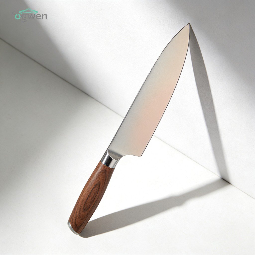 人體工學木柄分肉刀握感