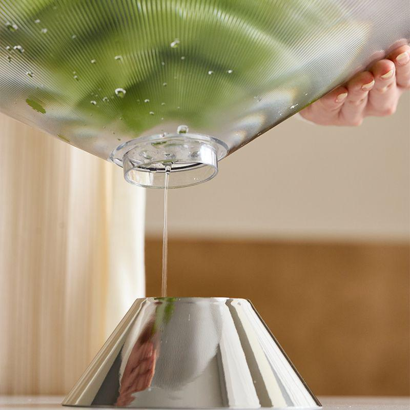 Gestreifte Acryl Obstschale Nordischer Stil Obstkorb