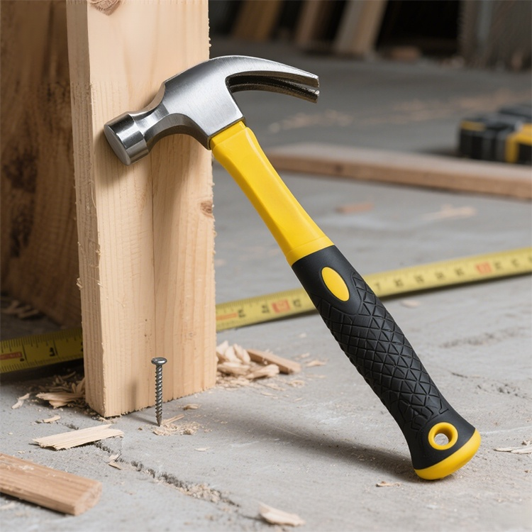 Martillo de garra de cabeza cuadrada de acero con alto contenido de carbono