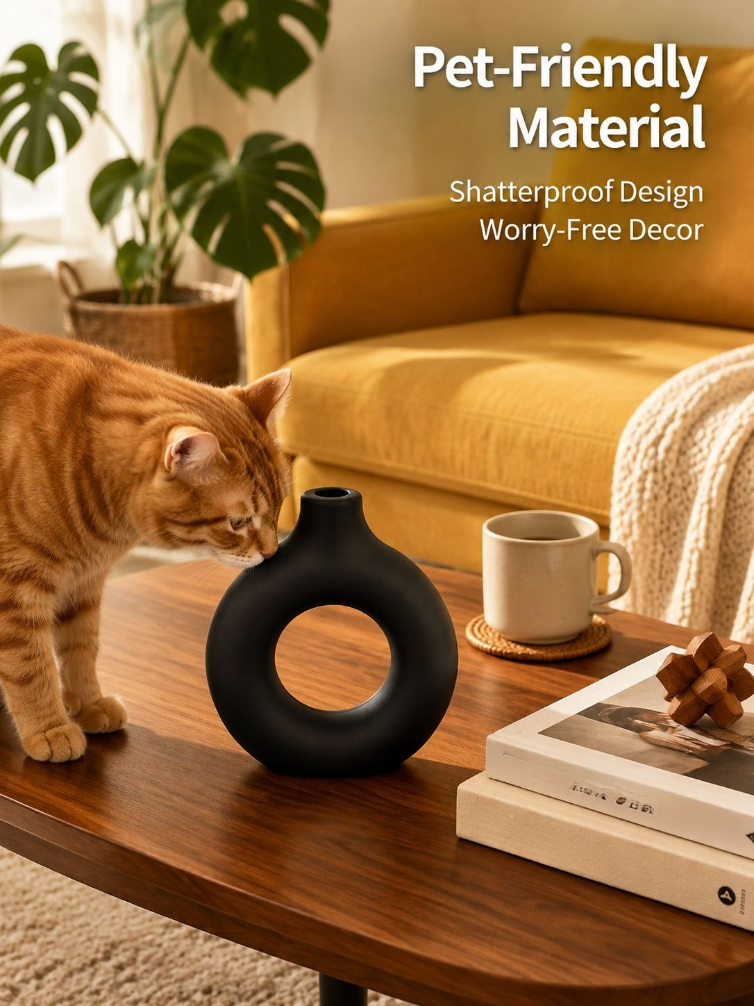 Creative Donut Vase Home Decoration