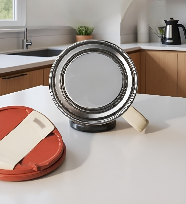 손잡이가 편리한 스테인리스 머그컵