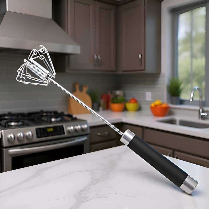 계란 거품기로 만든 부드러운 거품