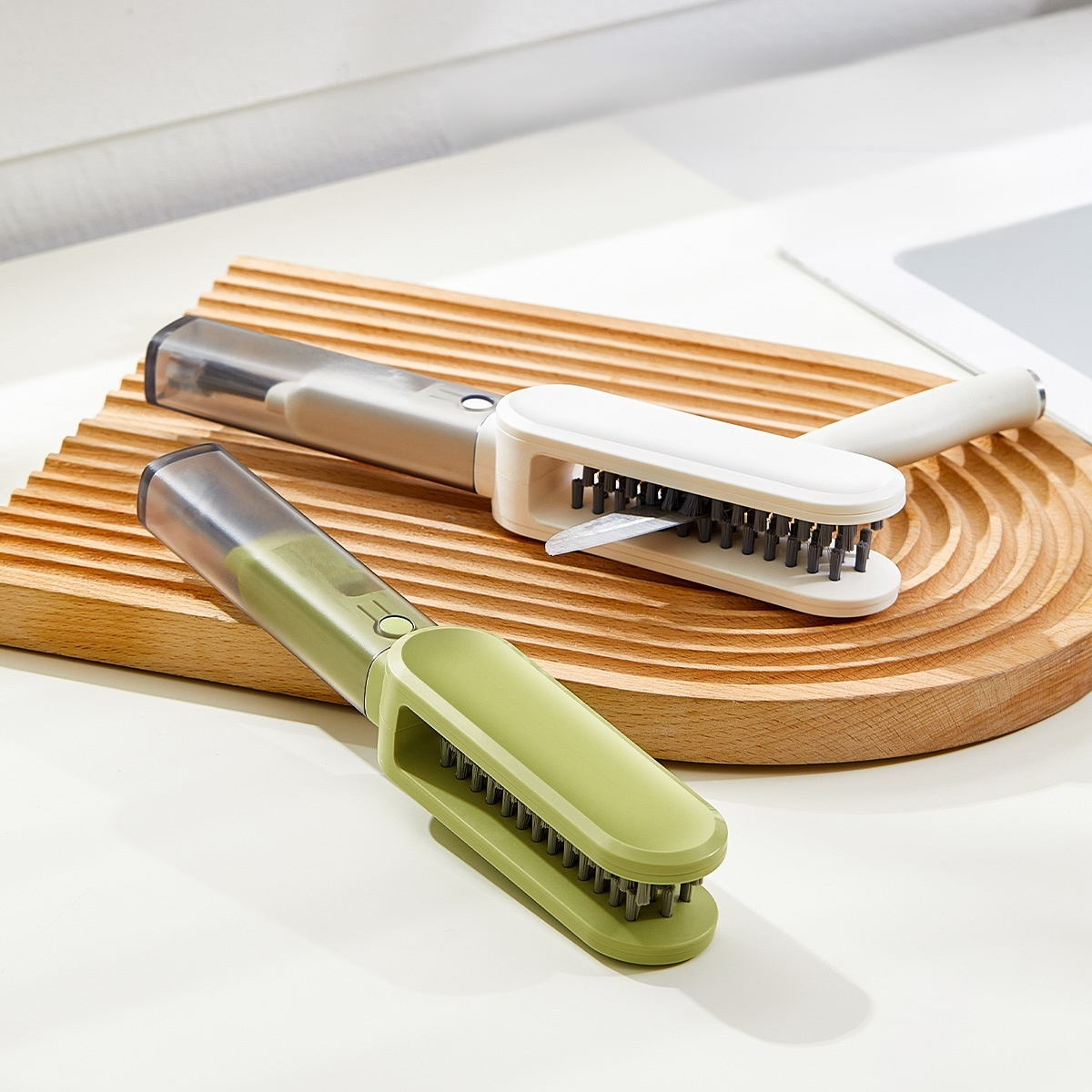 Multi functional tool cleaning brush
