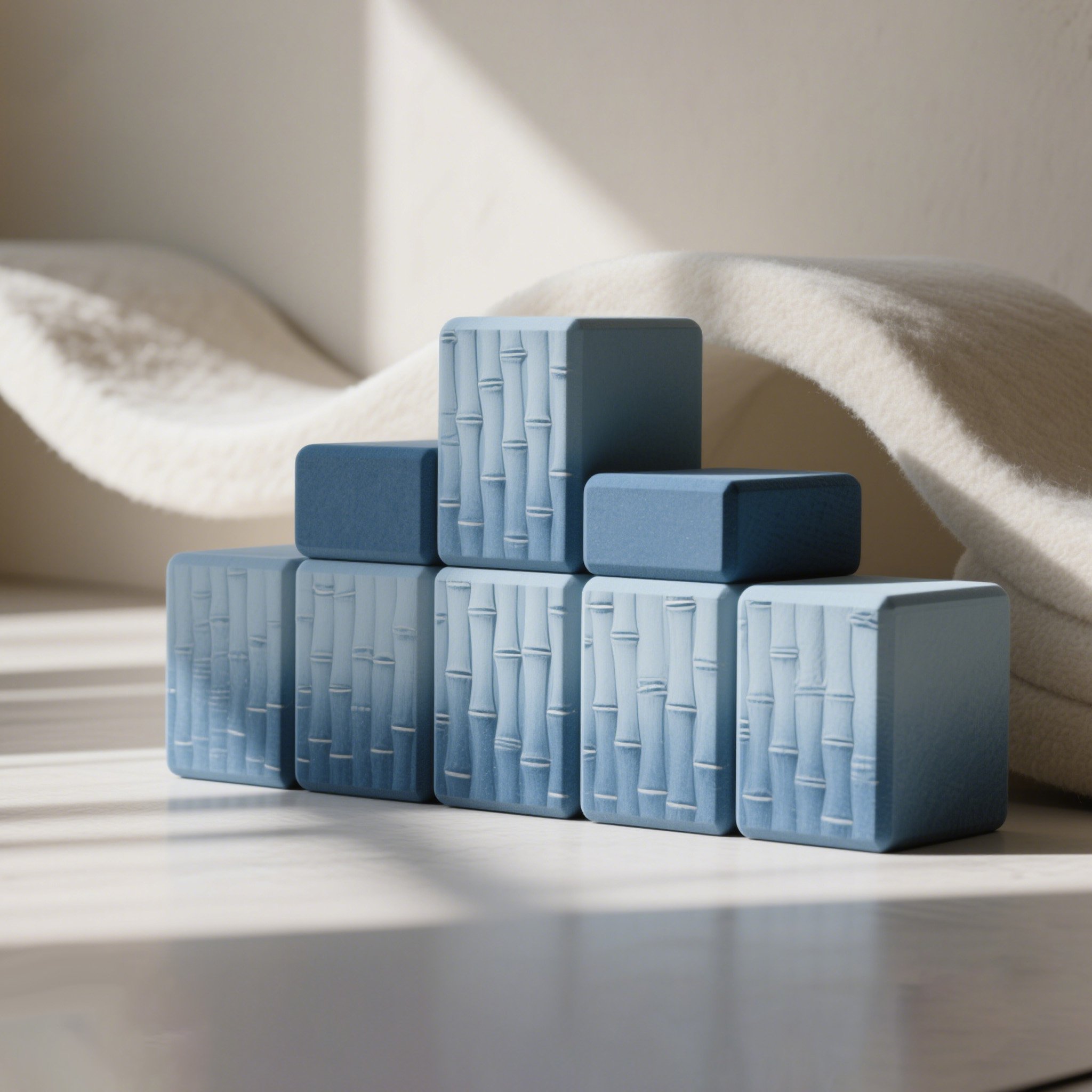 บล็อกโยคะ เซ็ต 8 ชิ้น