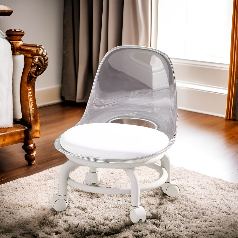 Taburete de acrílico