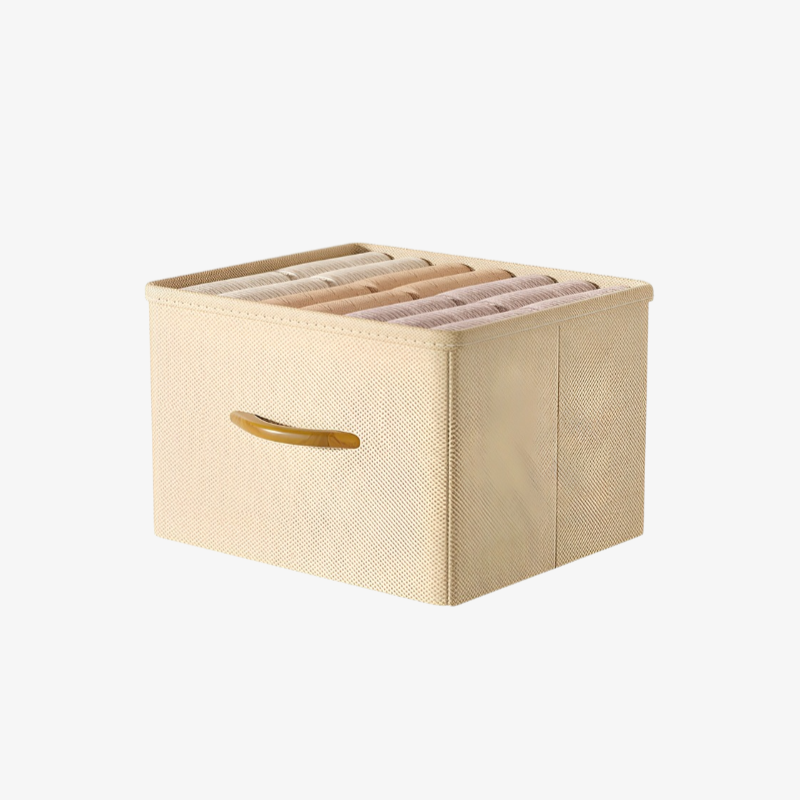 Domácí skládací úložná krabice na oblečení