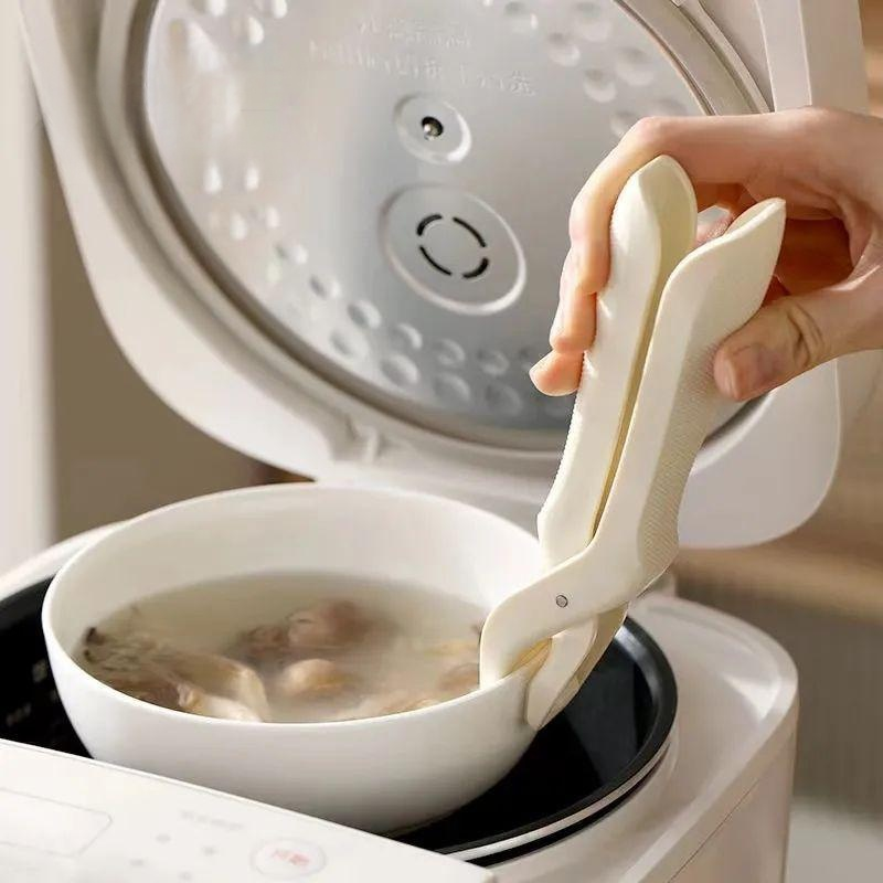 矽膠防燙防滑夾蒸鍋取碗神器