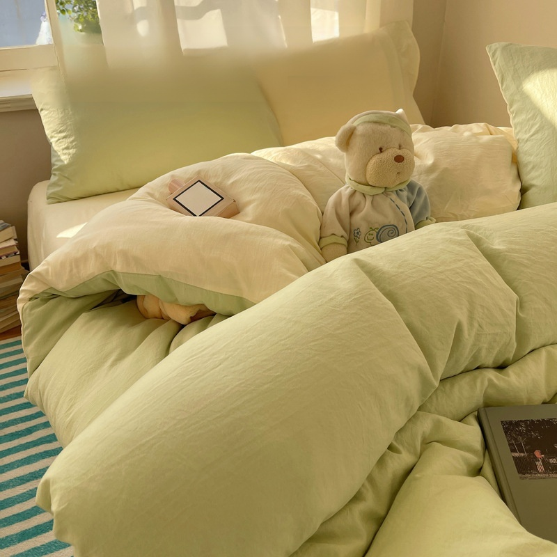 Pure Cotton Duvet Cover, Visual Comfort for Peaceful Sleep