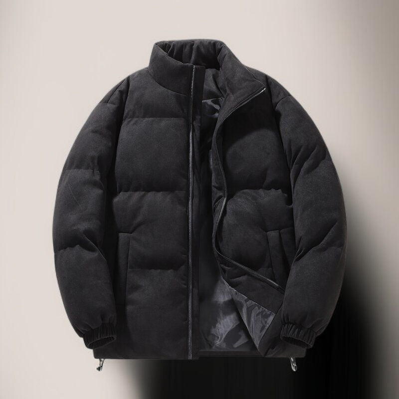 남자 캐주얼 빅사이즈 도톰 패딩 패딩 남자 빵옷 사슴털에 두꺼운 솜저고리