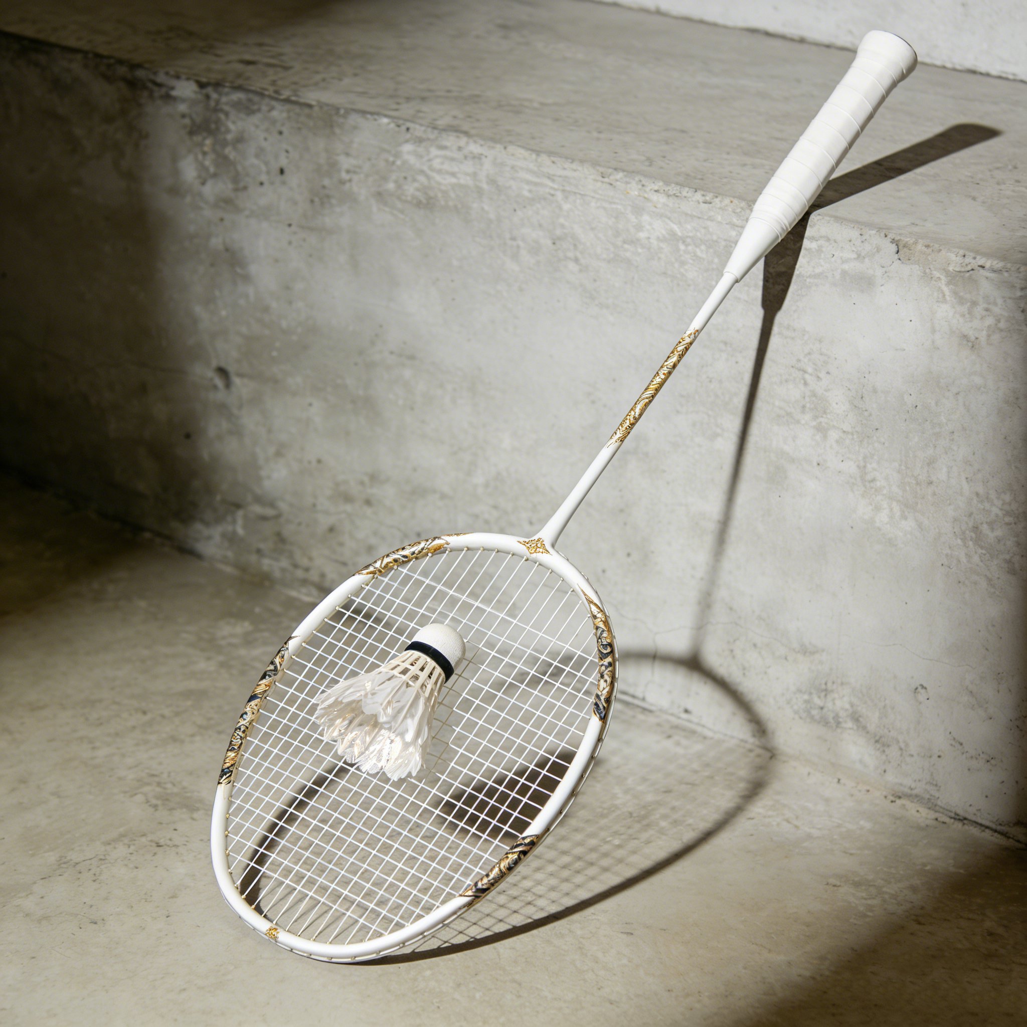 羽毛球ラケットとシャトルセット