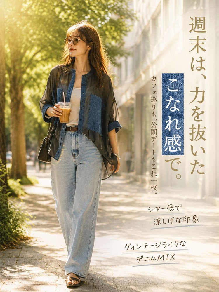 Monolly 着映え度No.1 異素材シャツ | 周りと差がつくこなれ感