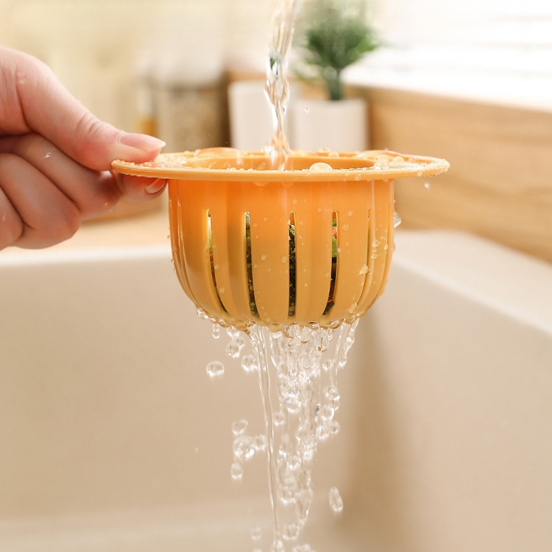 Universal Pumpkin-Shaped Kitchen Sink Strainer Net