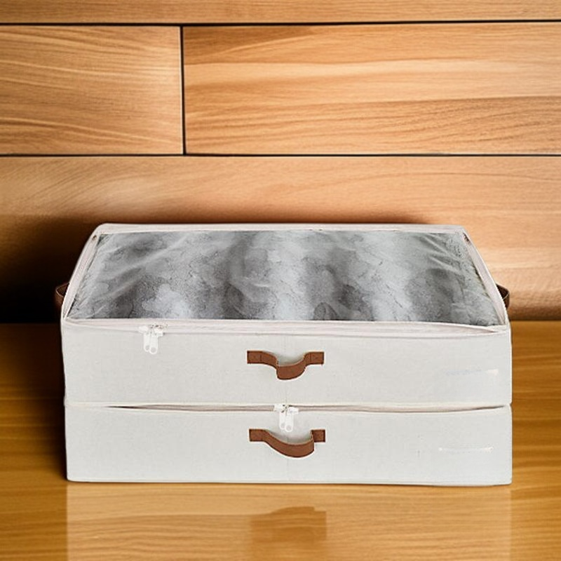 不織布ベッドボトムキルト収納バッグ