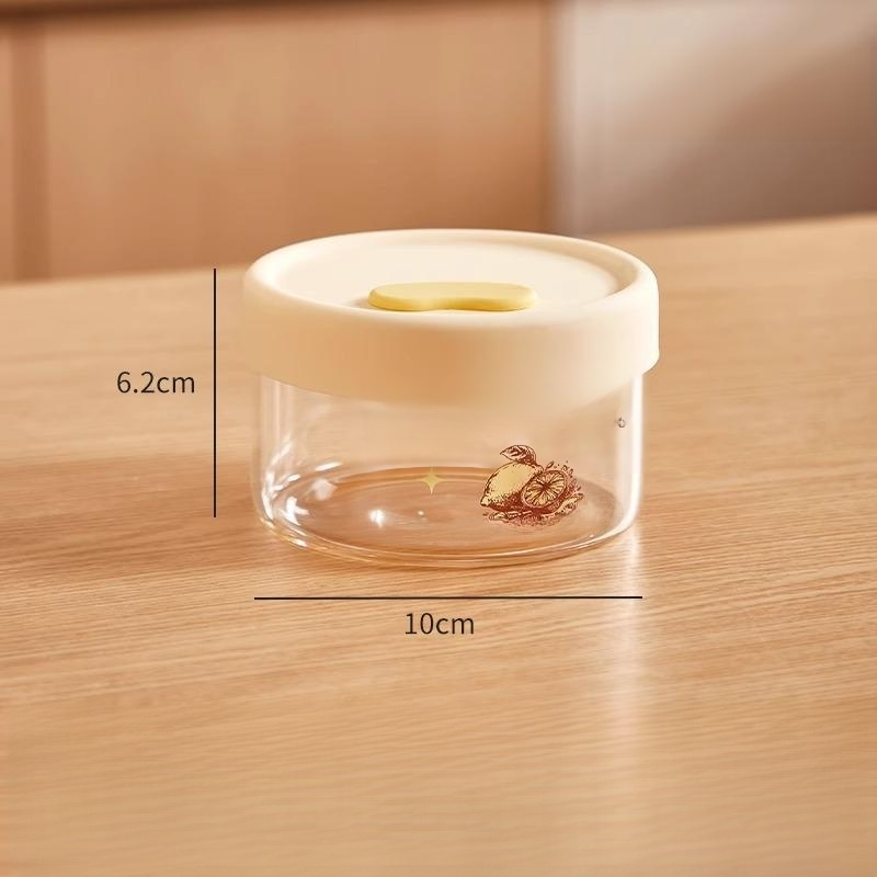 Food Grade Glass Lunch Box, Microwave Safe, Sealed with Lid