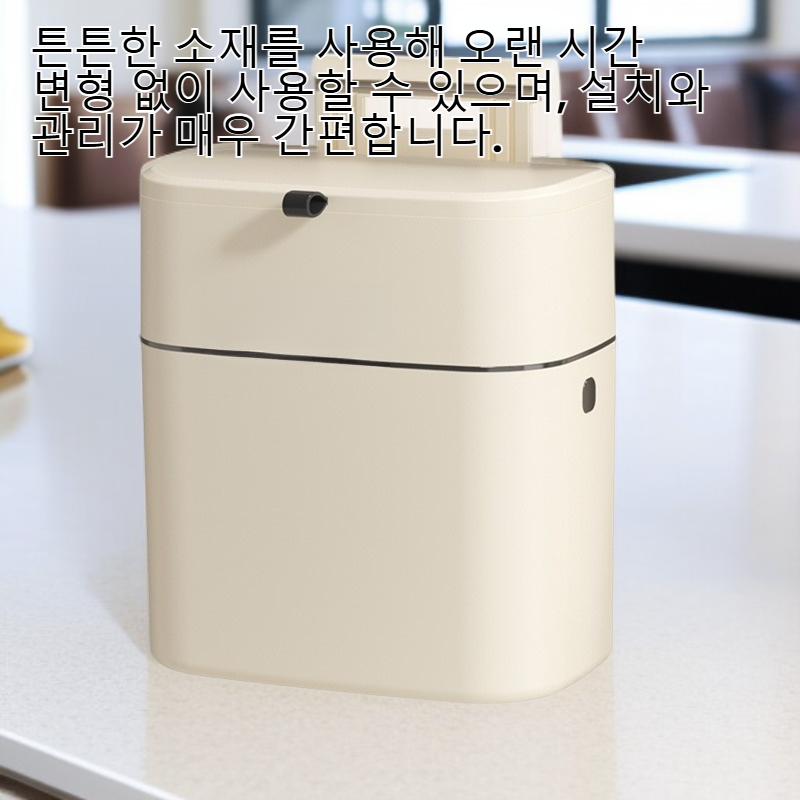 벽걸이형 주방 수납함