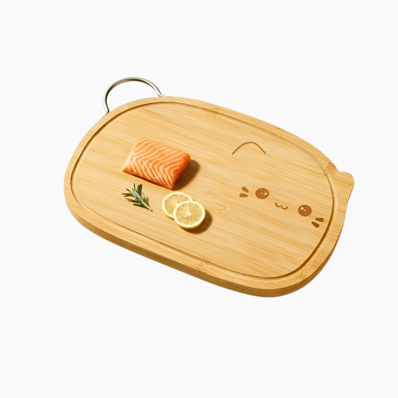 가정용 항균 과일 이유식 도마 원목 곰팡이 방지 귀여운 도마 고양이 주방 필수 과일 이유식 도마