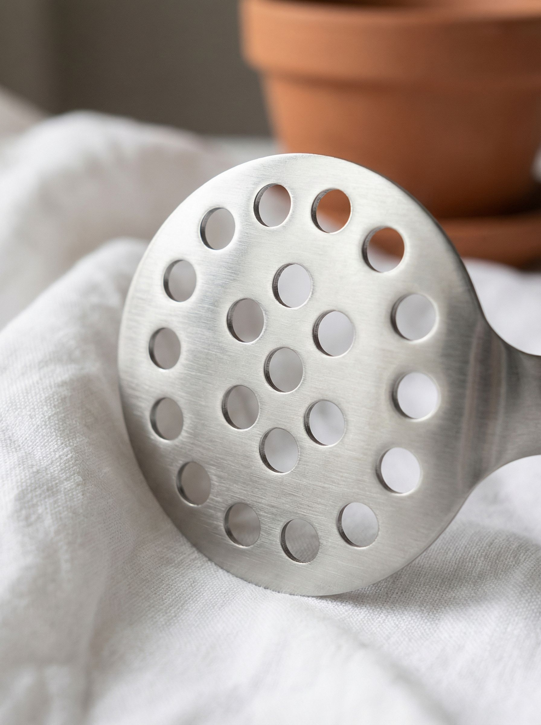 Hochwertiger Edelstahl-Kartoffelstampfer