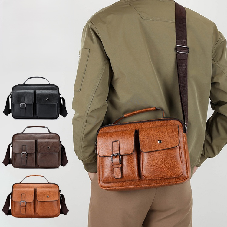 メンズヴィンテージショルダーバッグ